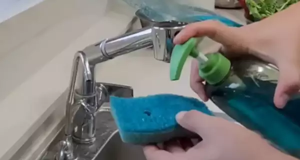 잘못된 설거지 방법